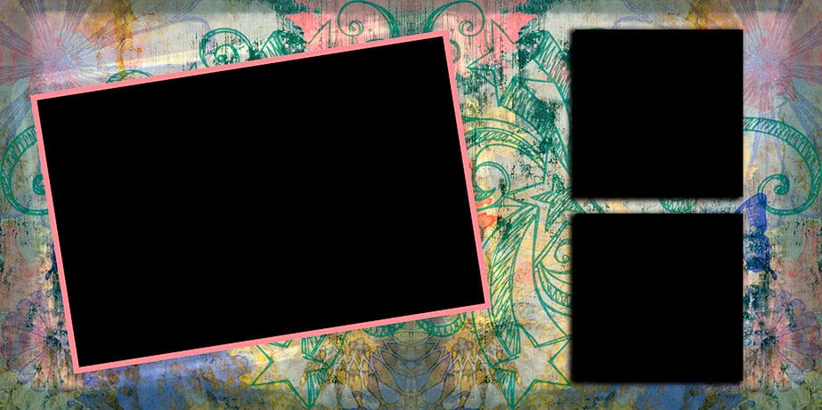 Butterfly Grunge Album-Photoshop Template - PSMGraphix