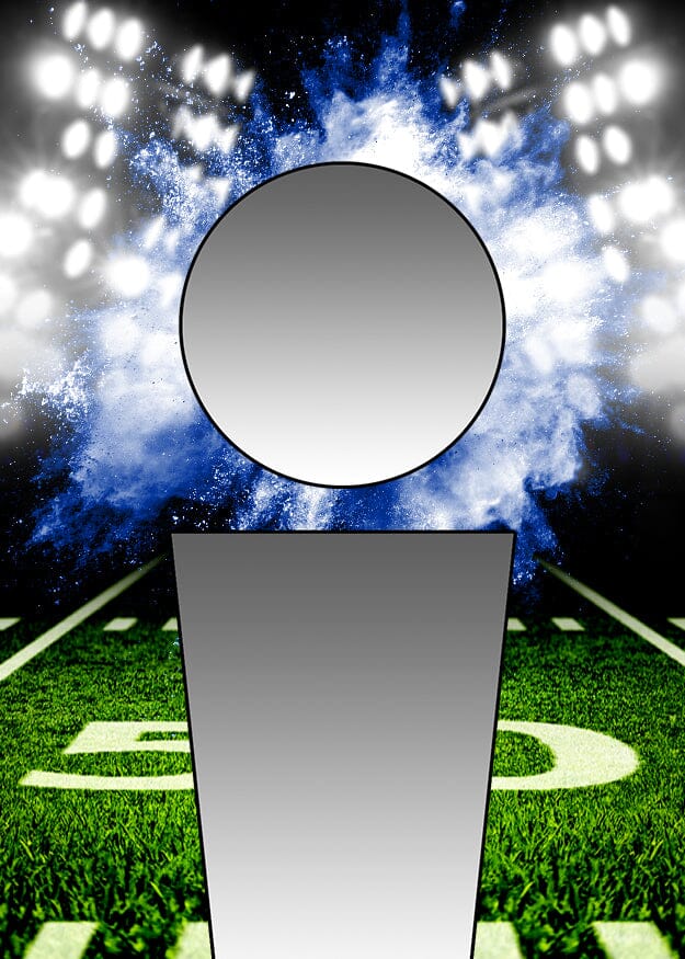 Illumination Football GreenScreen Team & Individual Graphics-Photoshop Template - PSMGraphix