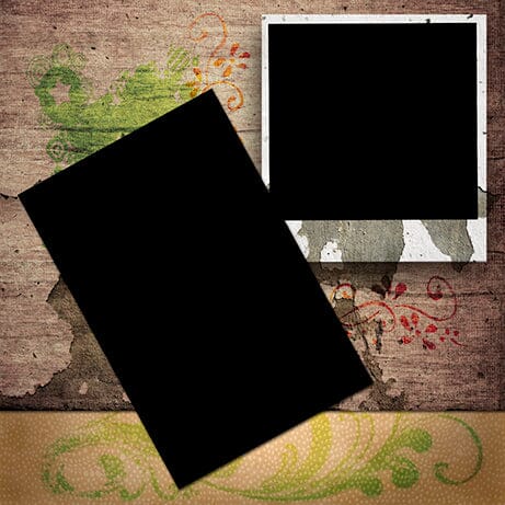 Traditional Brown Album-Photoshop Template - PSMGraphix