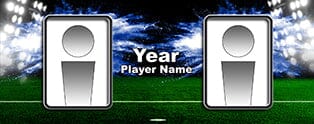 Illumination Soccer Traditional Team & Individual Graphics-Photoshop Template - PSMGraphix