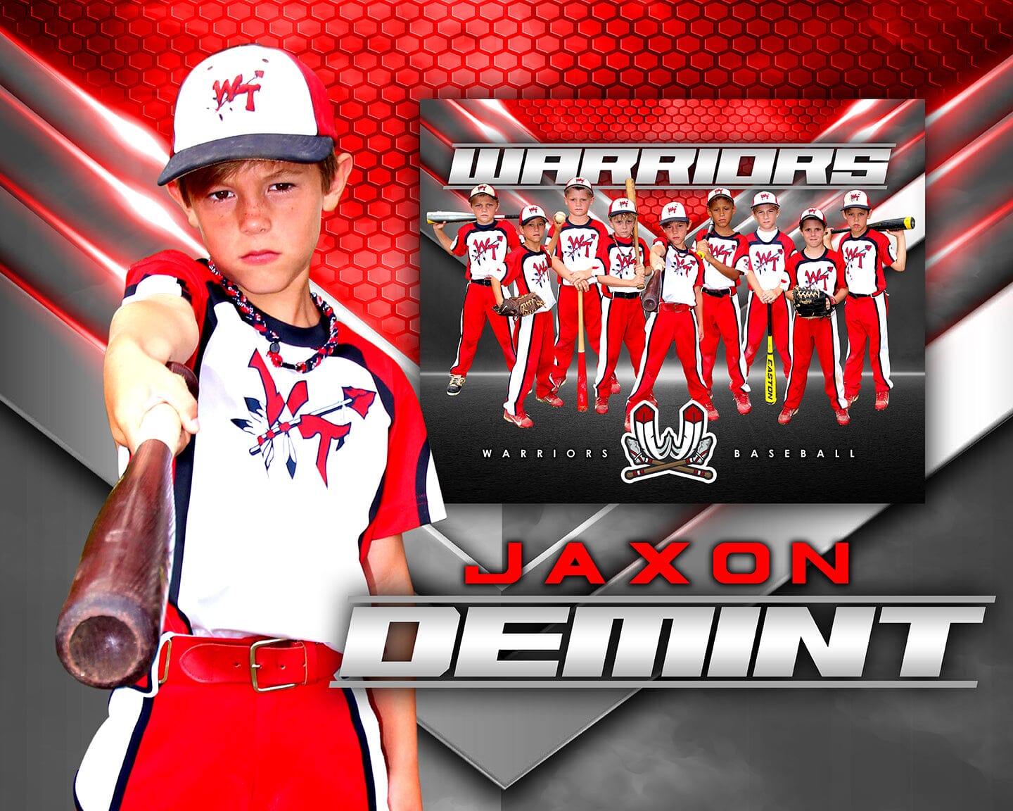 VICTORY - 4:5 Ratio HORIZONTAL MEMORY MATE Photoshop Template-Photoshop Template - PSMGraphix