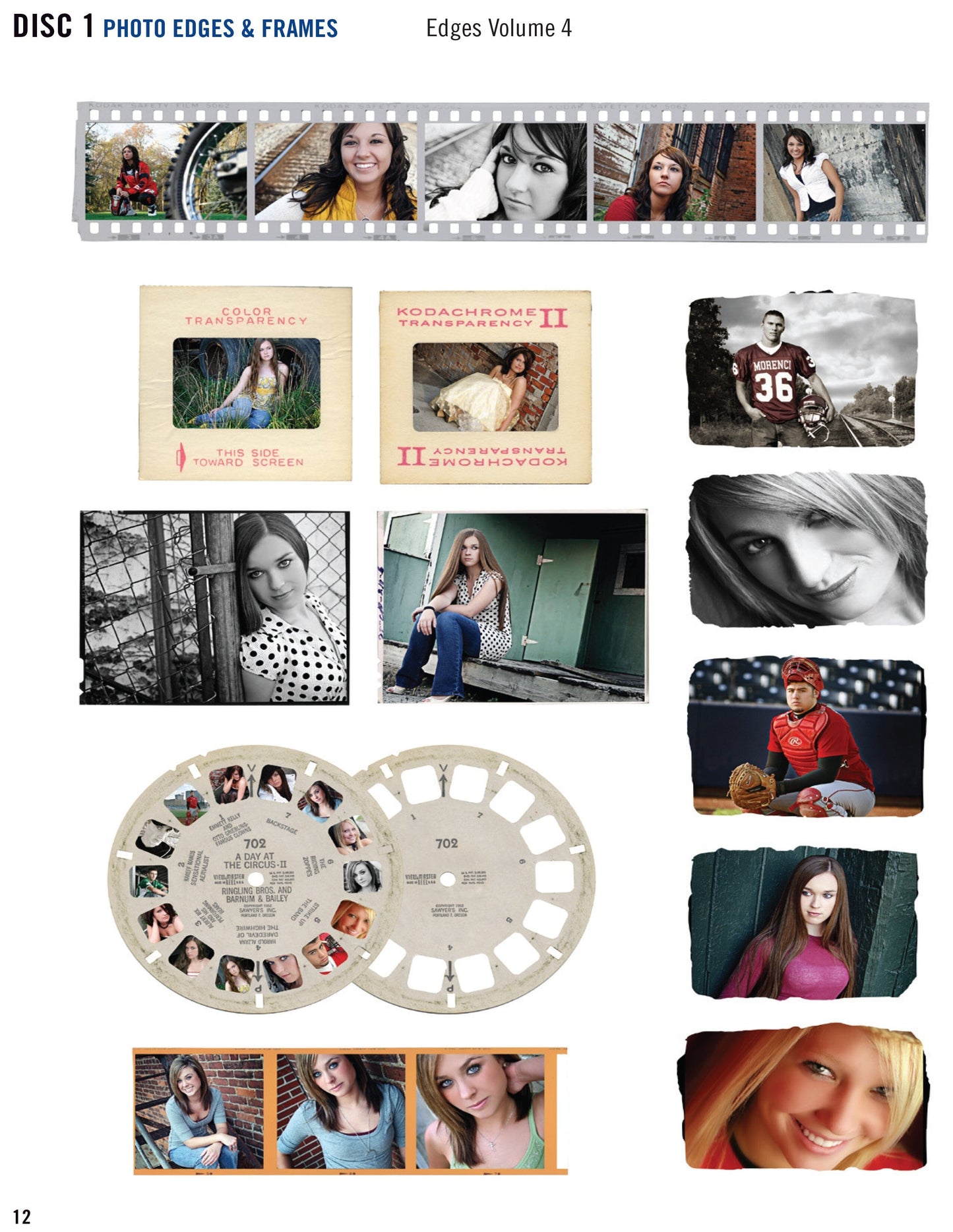 Photo Edge Library - Bundle-Photoshop Template - Graphic Authority