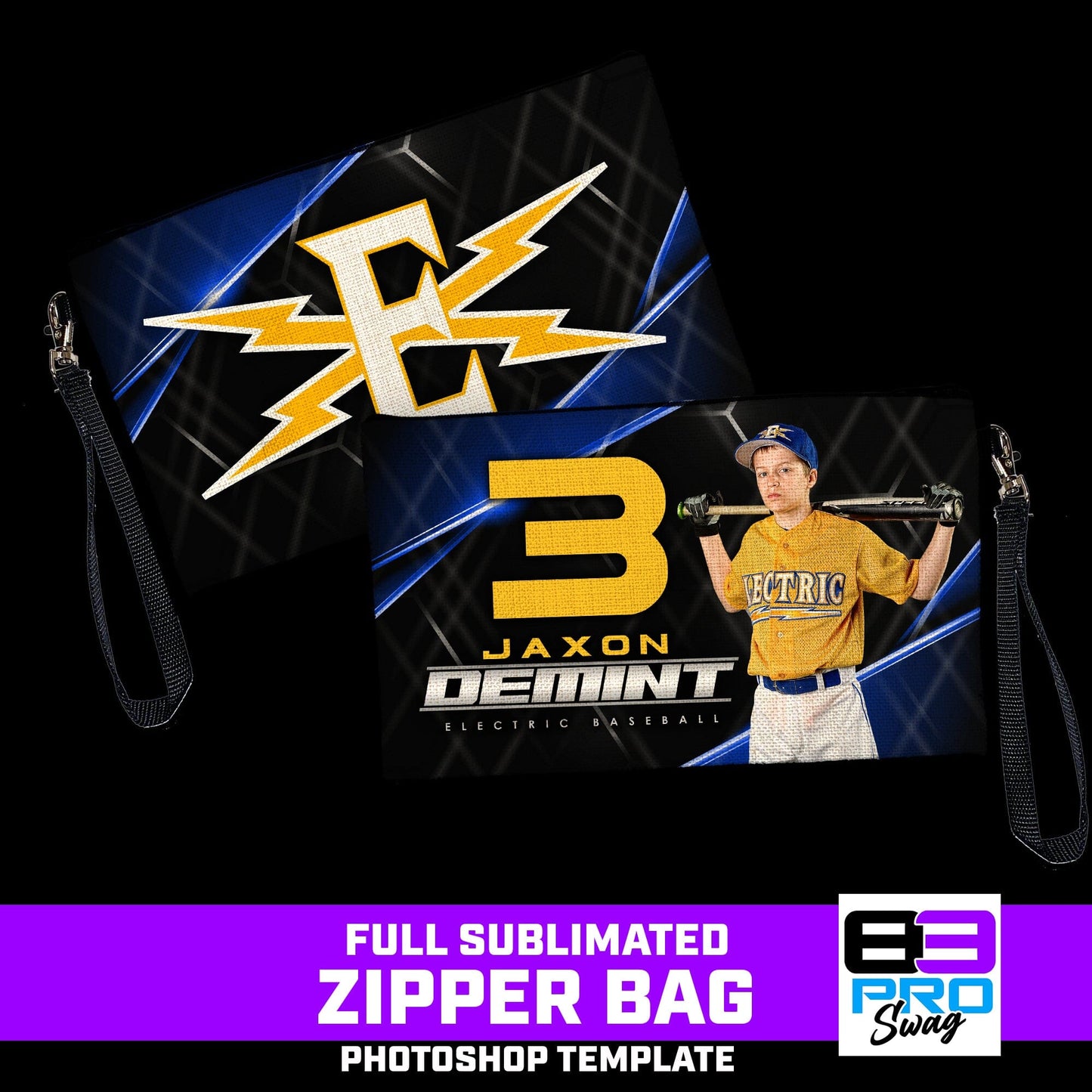 Vector - Zipper Bag Photoshop Template-Photoshop Template - PSMGraphix