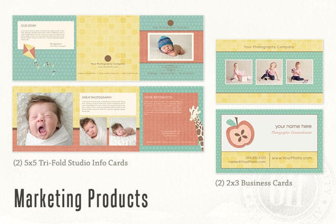 A is for Apple - Bundle-Photoshop Template - Graphic Authority