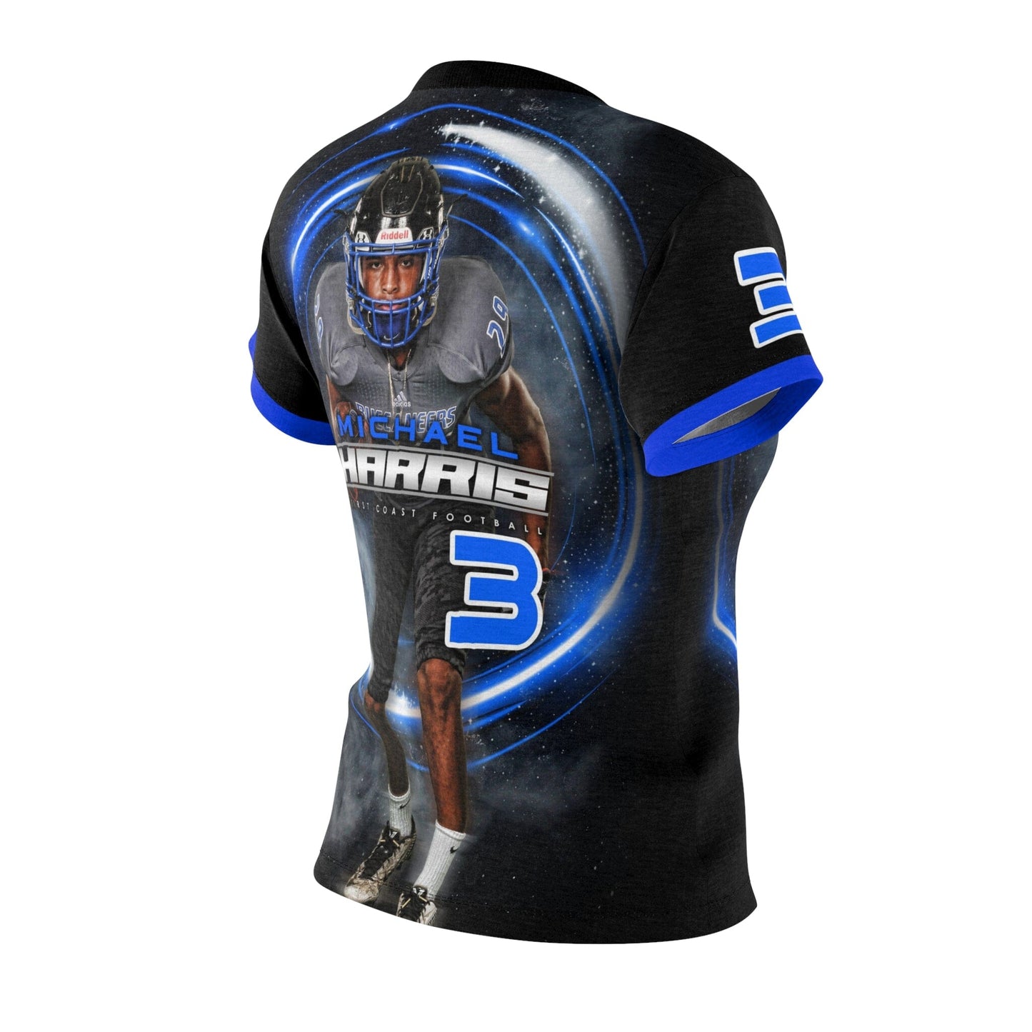 Women's Full Sublimated Sportswear Shirt - FLARE-Photoshop Template - PSMGraphix