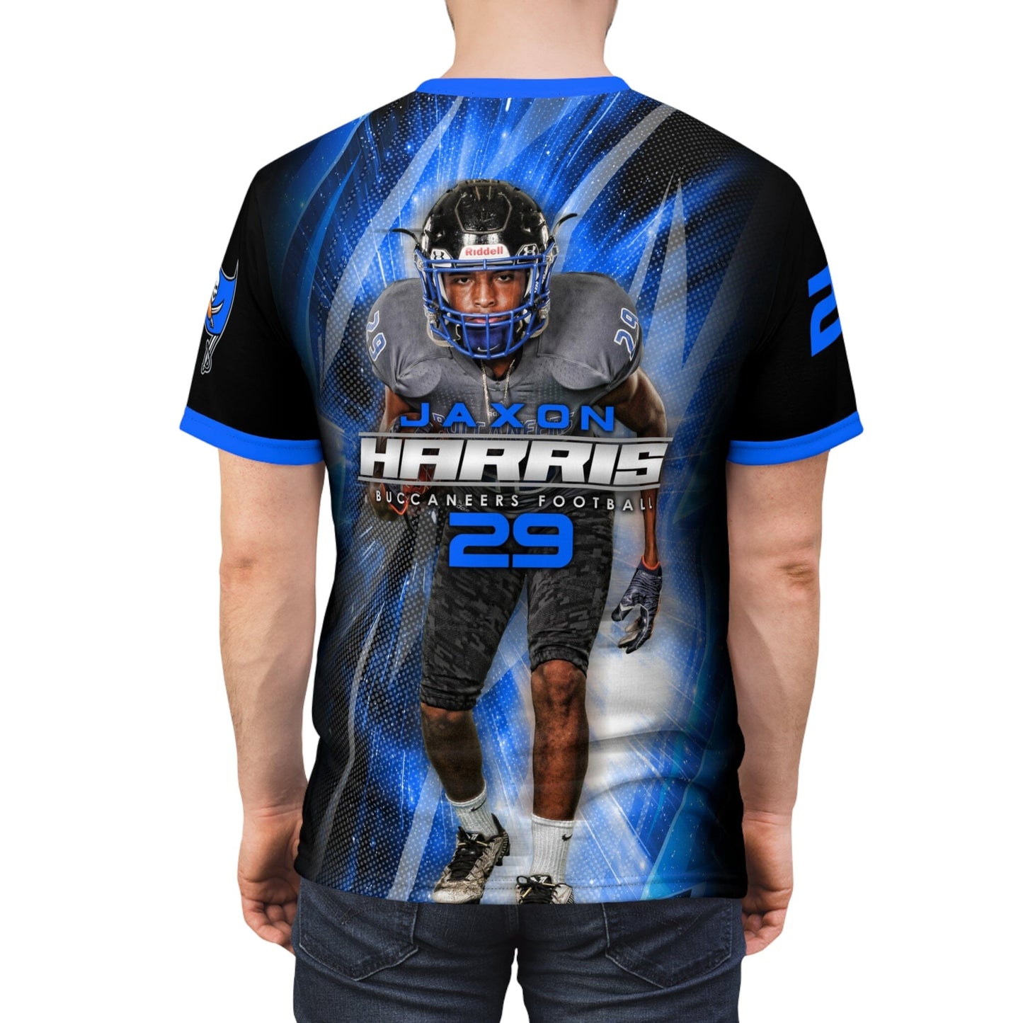 Men's Full Sublimated Sportswear Shirt - FLASH - Multi-Sport-Photoshop Template - PSMGraphix