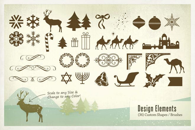 Holiday Cards 2011 - Bundle-Photoshop Template - Graphic Authority