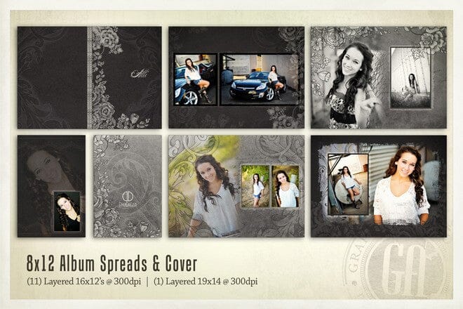 Inked - Bundle-Photoshop Template - Graphic Authority