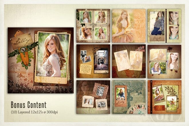 Alt Senior Journey - Bundle-Photoshop Template - Graphic Authority