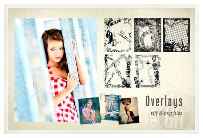 Senior Overlays - Bundle-Photoshop Template - Graphic Authority