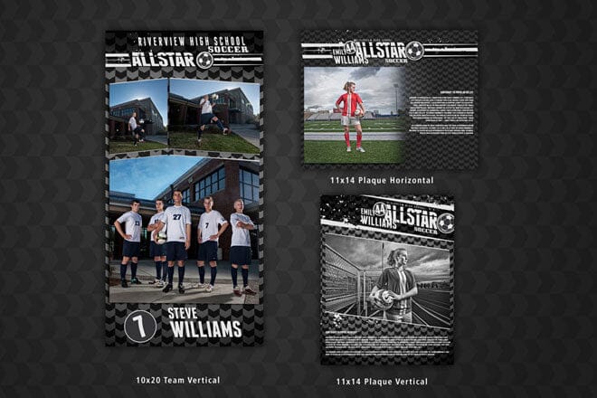 Sports Templates - Bundle-Photoshop Template - Graphic Authority