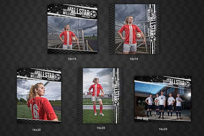 Sports Templates - Bundle-Photoshop Template - Graphic Authority