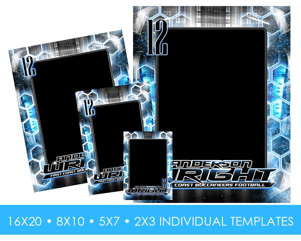 Honeycomb - Quantum Series - T&I - Full Drop In Collection-Photoshop Template - Photo Solutions