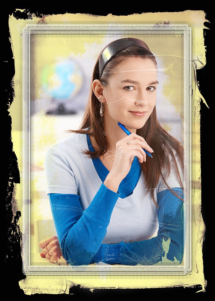 Photo Edge Library - 5x7 Photo Frames - Frame Elements-Photoshop Template - Graphic Authority