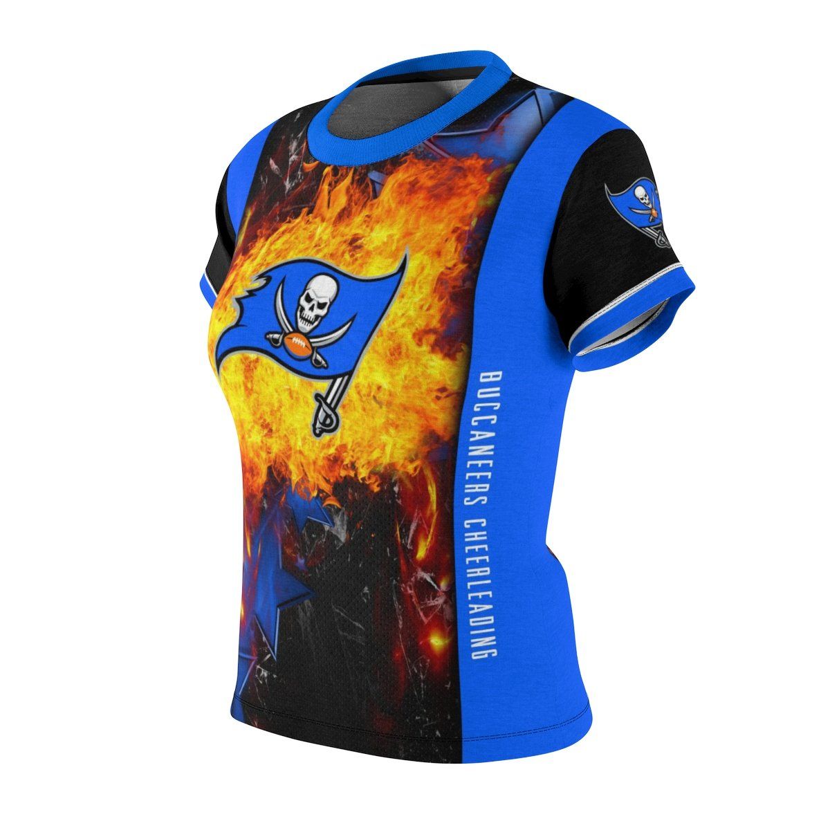 Stars - V.3 - Extreme Sportswear Women's Cut & Sew Template-Photoshop Template - Photo Solutions
