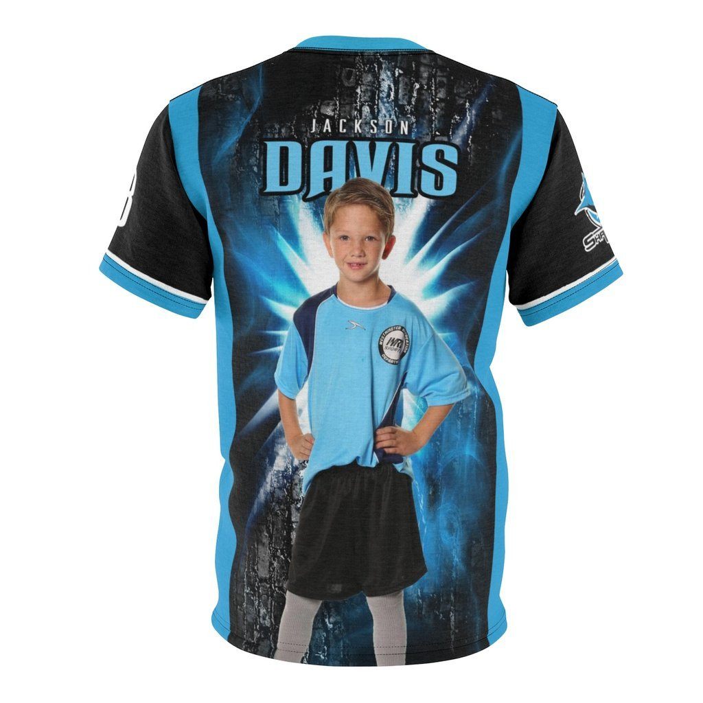 Light Rays - V.3 - Extreme Sportswear Cut & Sew Shirt Template-Photoshop Template - Photo Solutions