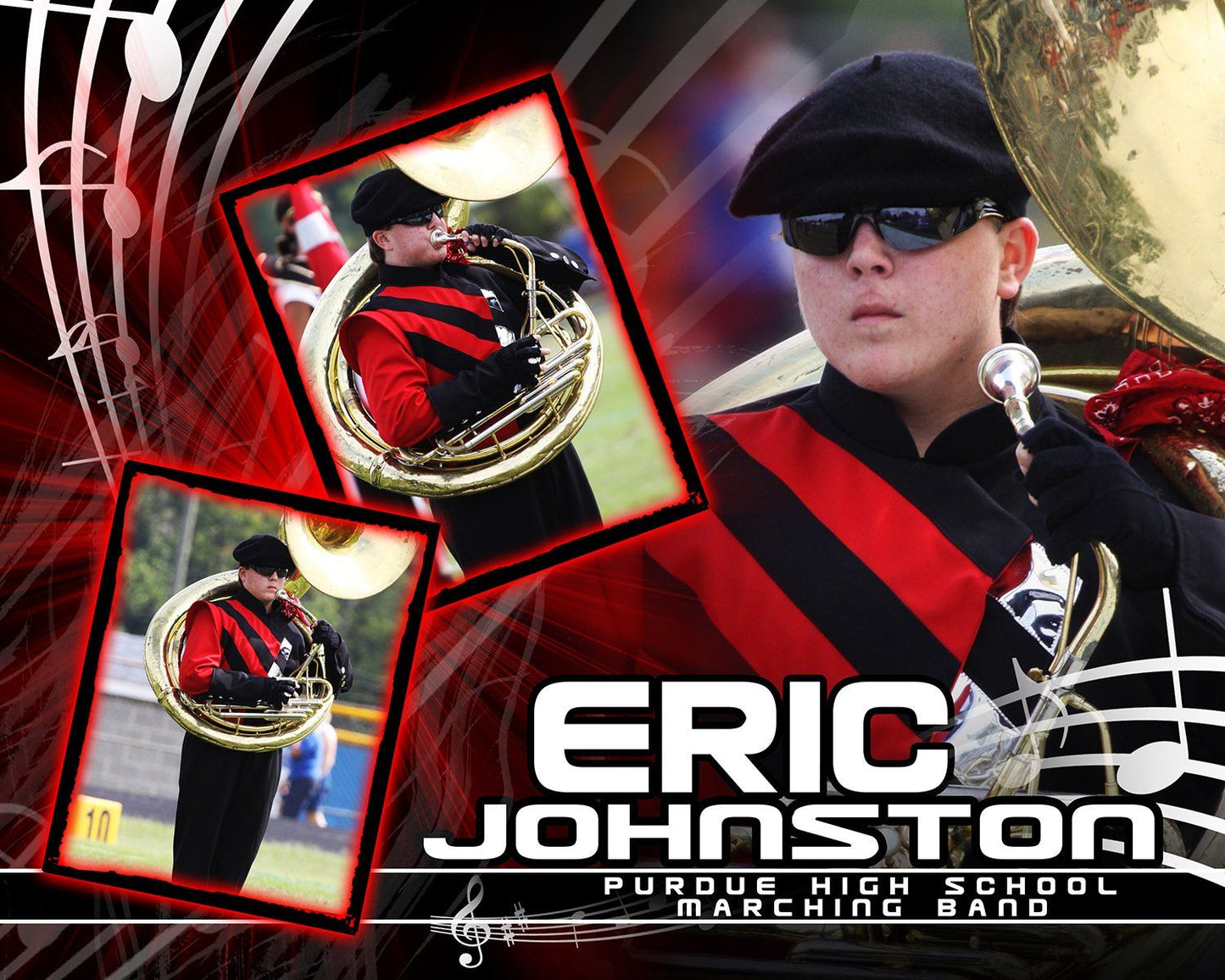 Band v.5 - Action Drop In Poster/Banner-Photoshop Template - Photo Solutions