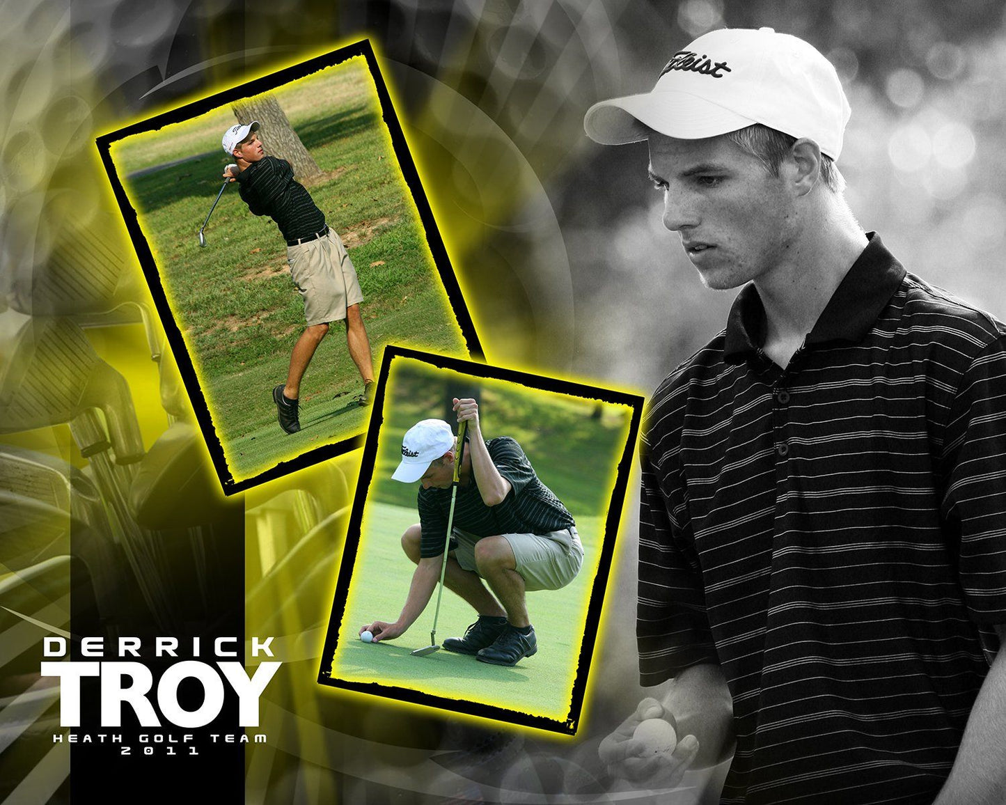 Golf v.5 - Action Drop In Poster/Banner-Photoshop Template - Photo Solutions