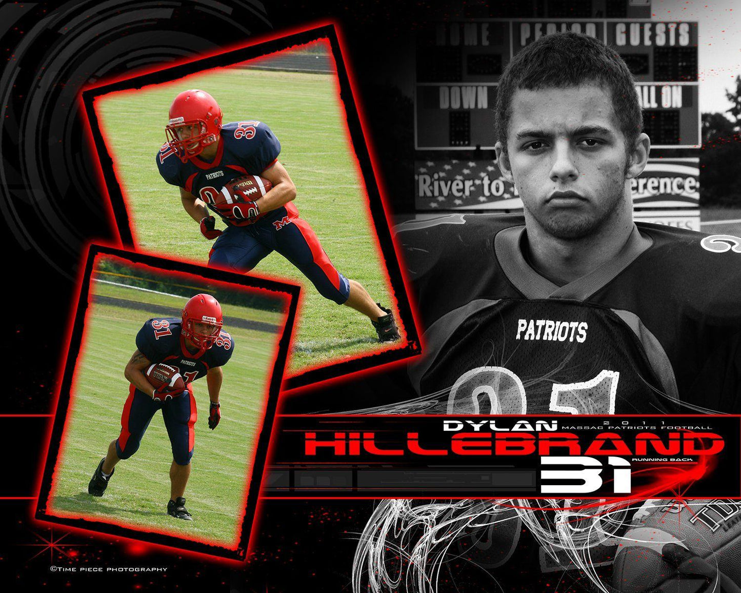 SCT II v.4 - Action Drop In Poster/Banner-Photoshop Template - Photo Solutions