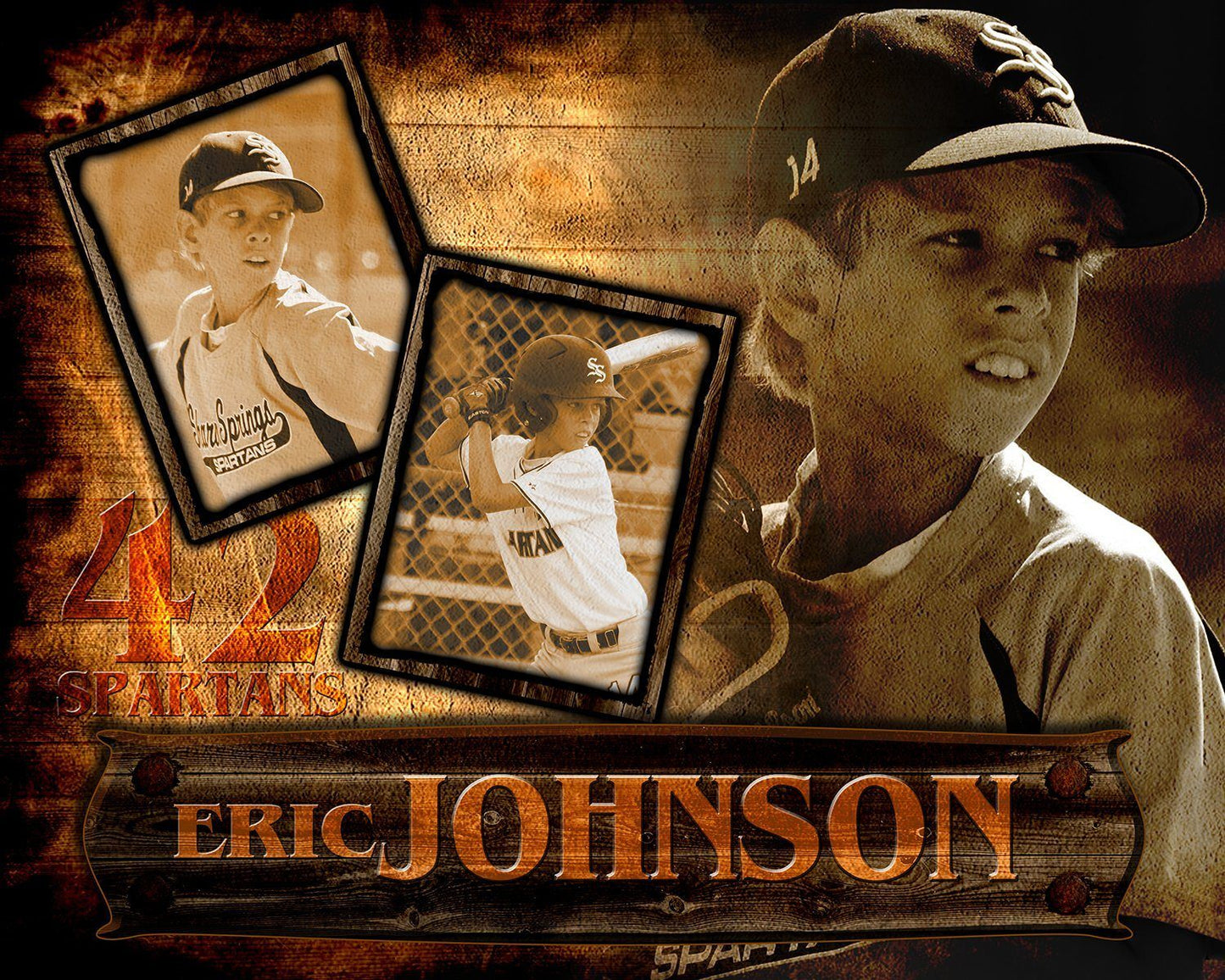 Old School v.2 - Action Drop In Poster/Banner-Photoshop Template - Photo Solutions