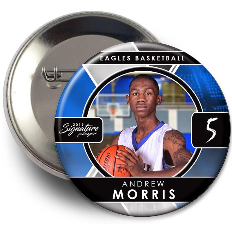 Signature Player - Basketball - V2 - T&I Drop-In Collection-Photoshop Template - Photo Solutions
