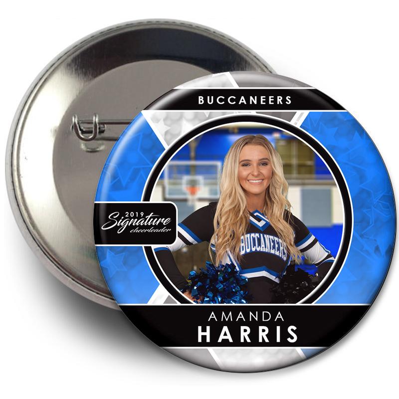 Signature Player - Cheer - V2 - T&I Drop-In Collection-Photoshop Template - Photo Solutions