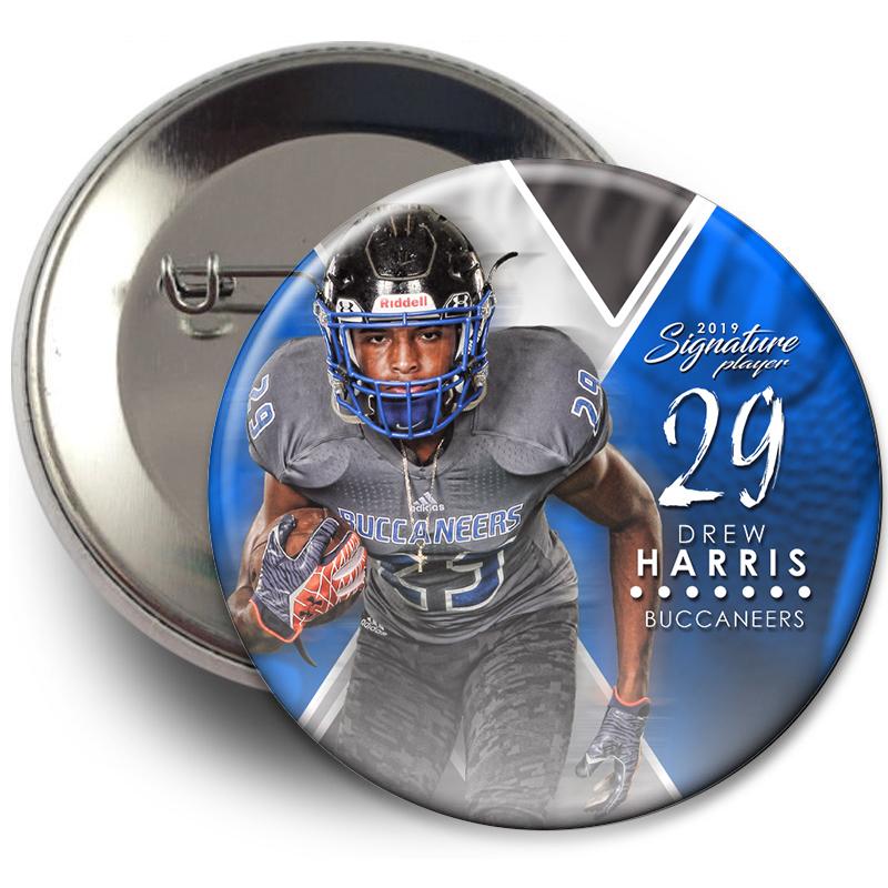 Signature Player - Football - V2 - T&I Extraction Collection-Photoshop Template - Photo Solutions
