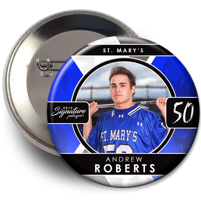 Signature Player - Lacrosse - V2 - T&I Drop-In Collection-Photoshop Template - Photo Solutions