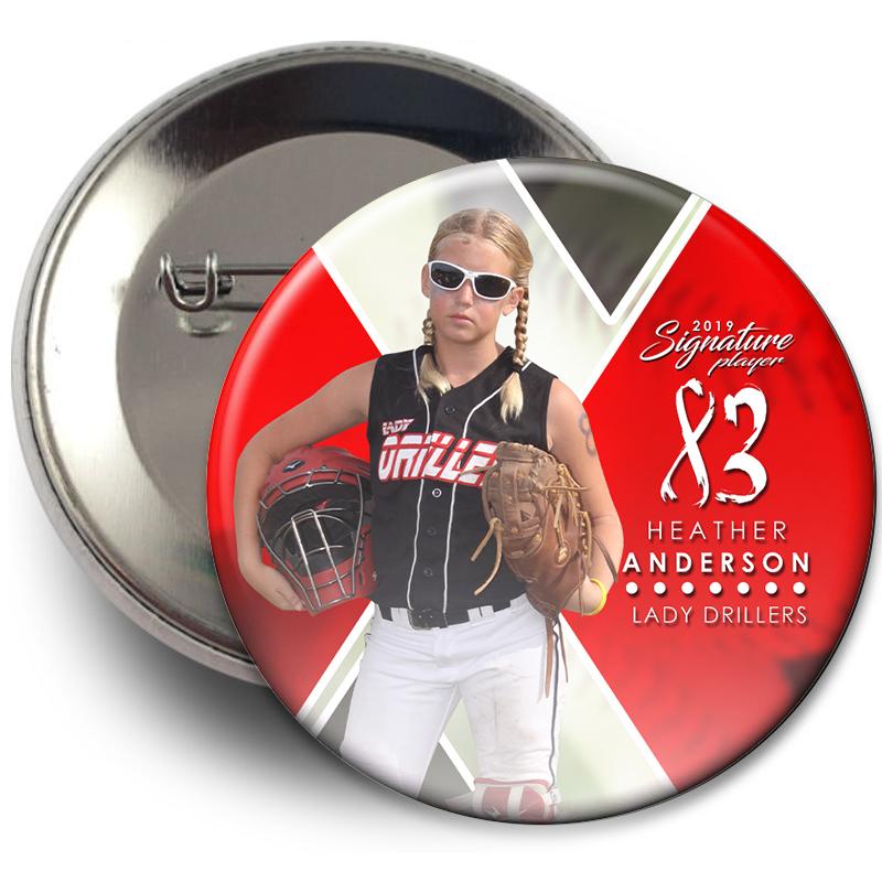 Signature Player - Softball - V2 - T&I Extraction Collection-Photoshop Template - Photo Solutions