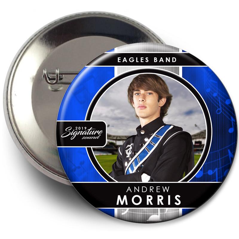 Signature Player - Band - V1 - Drop In Button Template-Photoshop Template - Photo Solutions