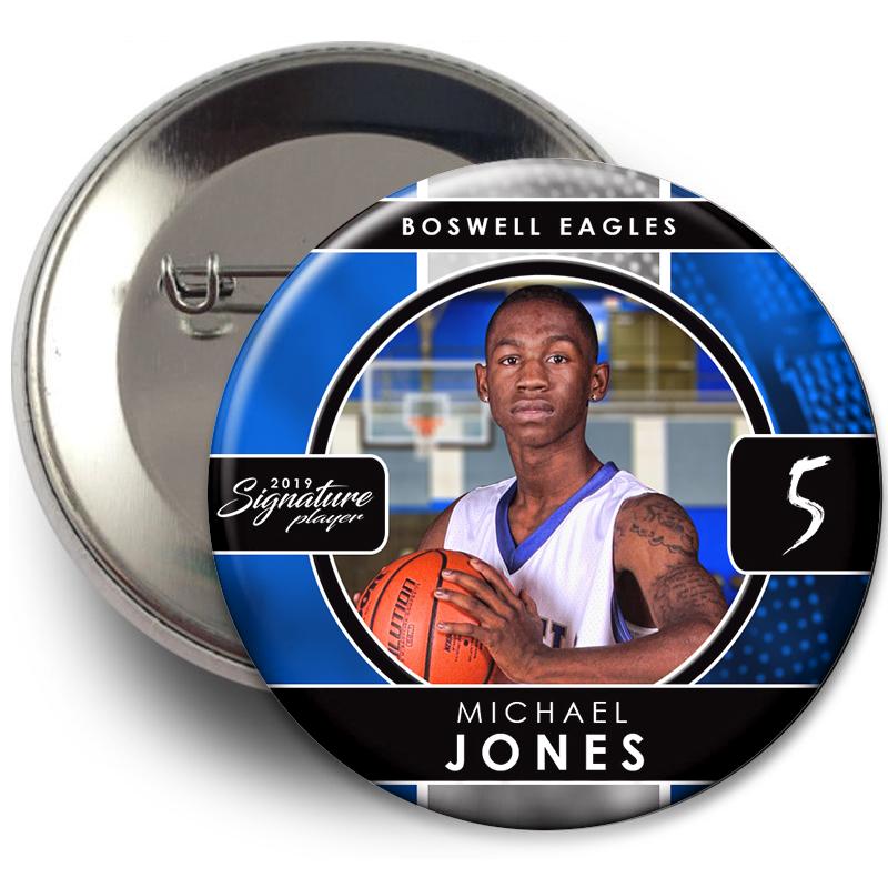 Signature Player - Basketball - V1 - T&I Drop-In Collection-Photoshop Template - Photo Solutions