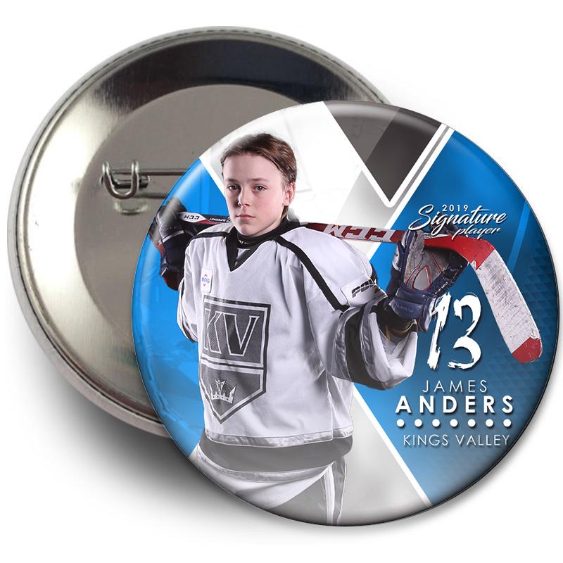 Signature Player - Hockey - V2 - T&I Extraction Collection-Photoshop Template - Photo Solutions