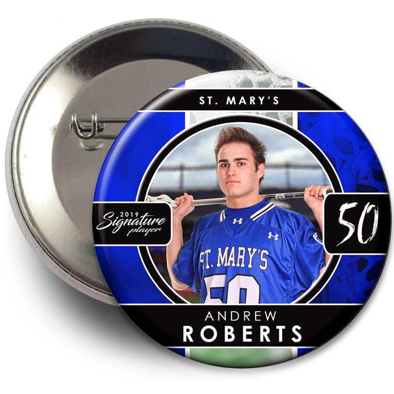 Signature Player - Lacrosse - V1 - T&I Drop-In Collection-Photoshop Template - Photo Solutions