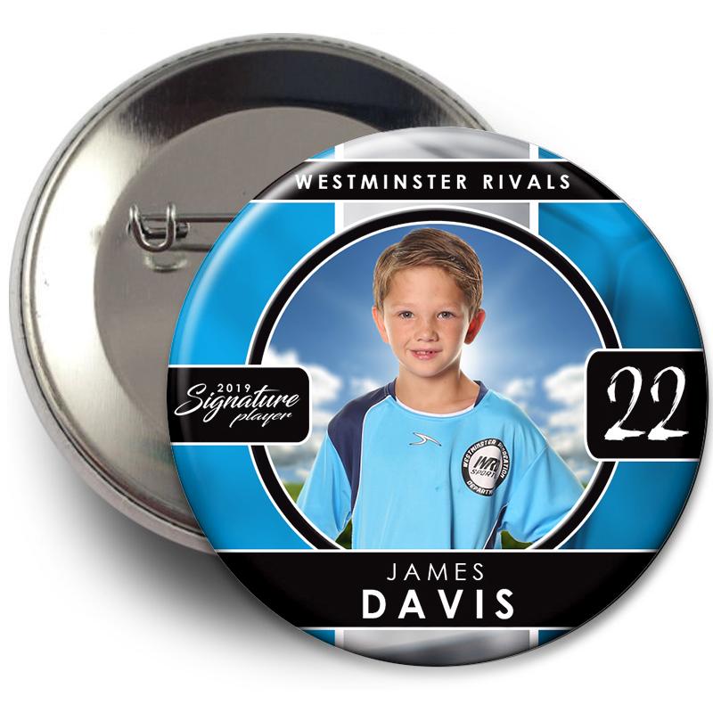 Signature Player - Soccer - V1 - T&I Drop-In Collection-Photoshop Template - Photo Solutions