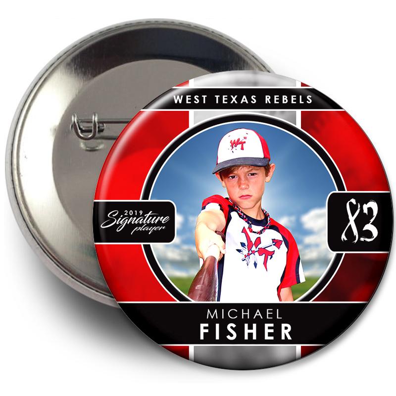 Signature Player - Baseball - V2 - T&I Drop-In Collection-Photoshop Template - Photo Solutions