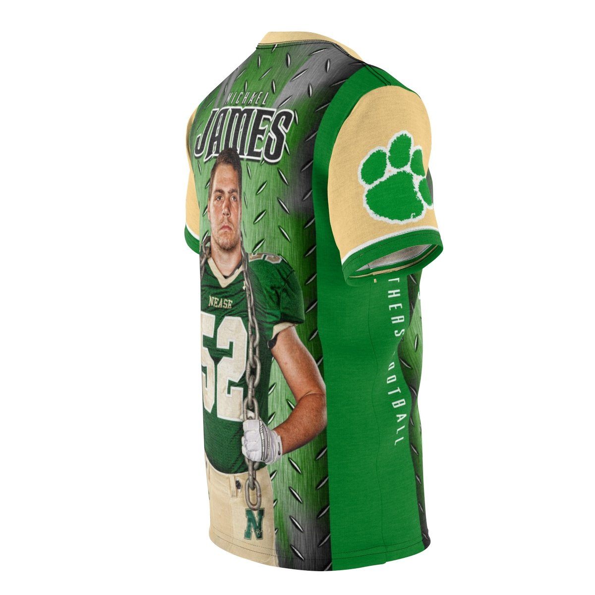 IronSide - V.4 - Extreme Sportswear Cut & Sew Shirt Template-Photoshop Template - Photo Solutions