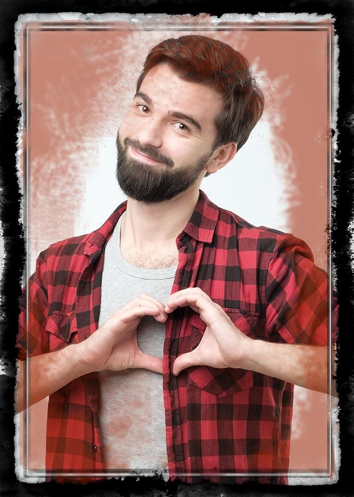 Photo Edge Library - 5x7 Photo Frames - Frame Elements-Photoshop Template - Graphic Authority