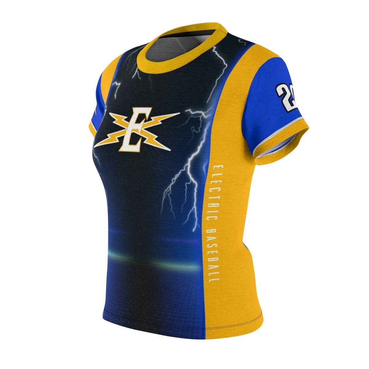 Electric - V.2 - Extreme Sportswear Women's Cut & Sew Template-Photoshop Template - Photo Solutions