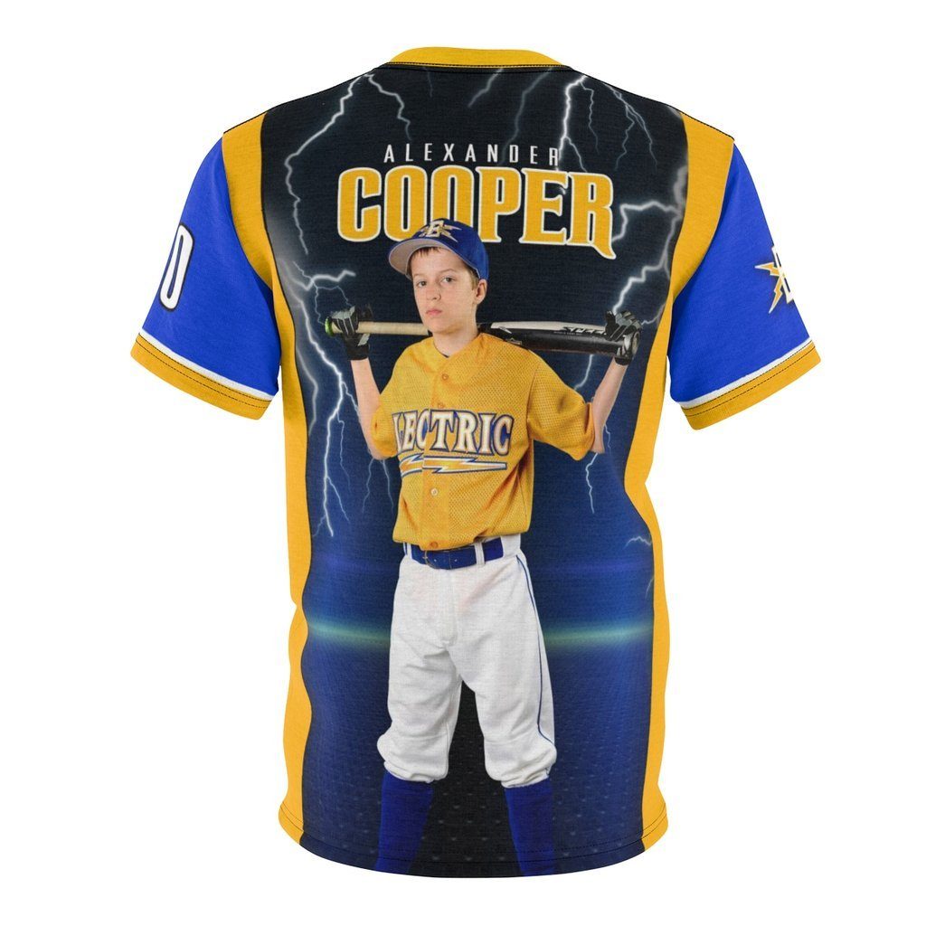 Electric - V.2 - Extreme Sportswear Cut & Sew Shirt Template-Photoshop Template - Photo Solutions