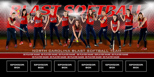 Diamond v.2 - Team Field Banner-Photoshop Template - Photo Solutions