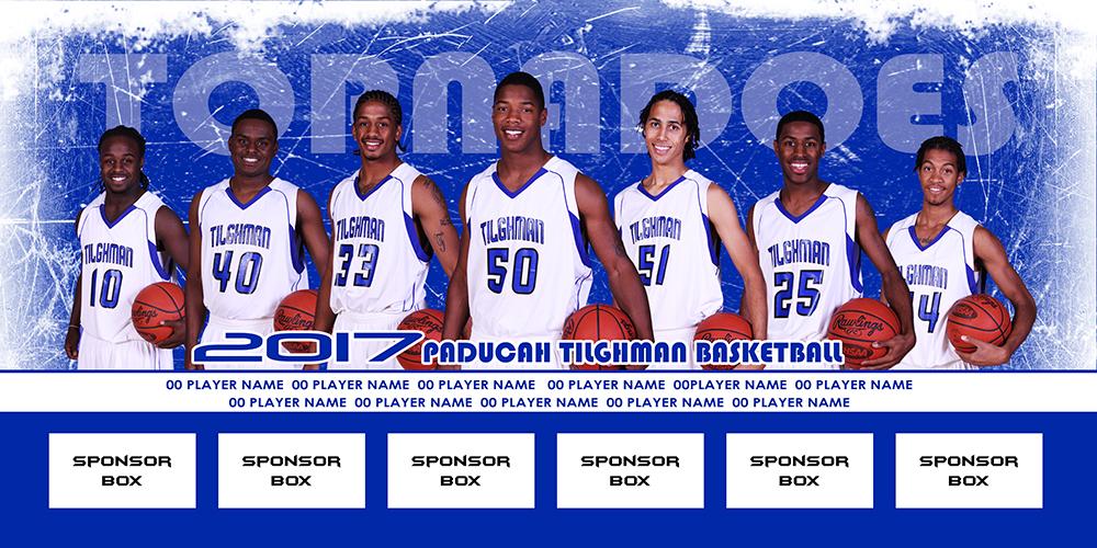 Frosted v.1 - Team Field Banner-Photoshop Template - Photo Solutions