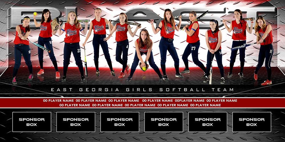 Iron Side v.4 - Team Field Banner-Photoshop Template - Photo Solutions