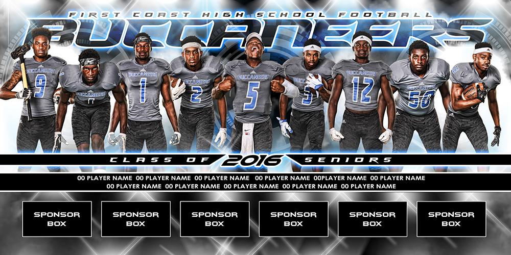 Light Storm v.5 - Quantum Series - Team Field Banner-Photoshop Template - Photo Solutions