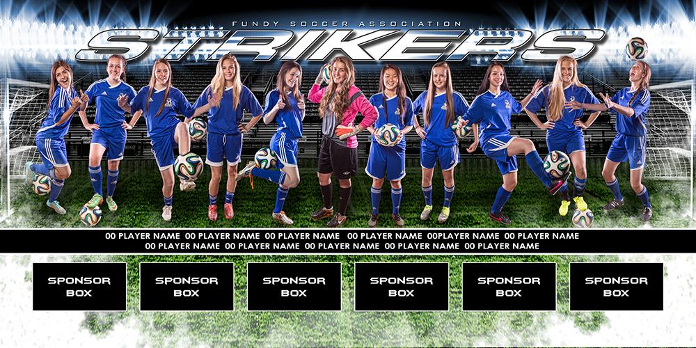 Soccer v.6 - MVP Series - Team Field Banner-Photoshop Template - Photo Solutions