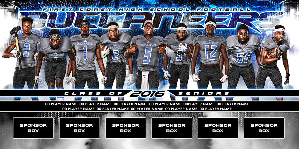Mother Ship v.5 - Quantum Series - Team Field Banner-Photoshop Template - Photo Solutions