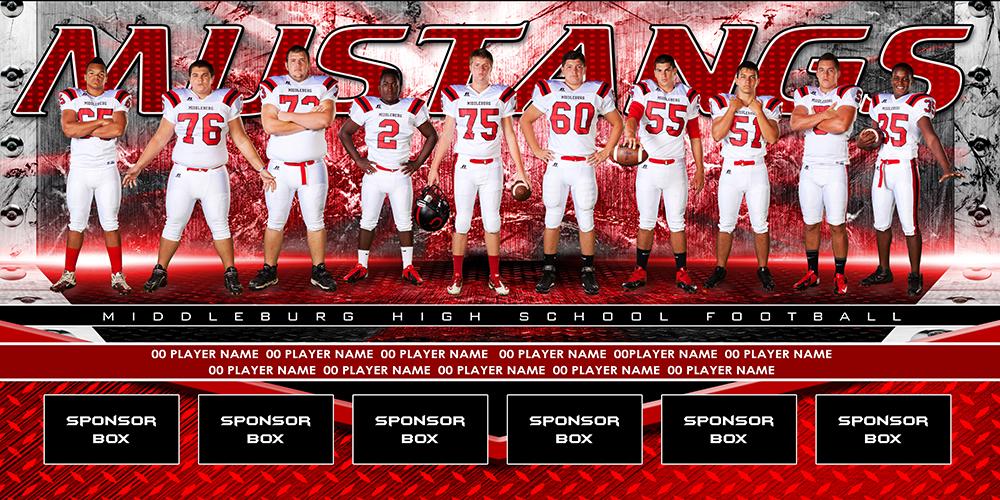 Rivet v.4 - Team Field Banner-Photoshop Template - Photo Solutions