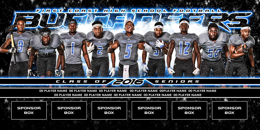 Star Dust v.5 - Quantum Series - Team Field Banner-Photoshop Template - Photo Solutions