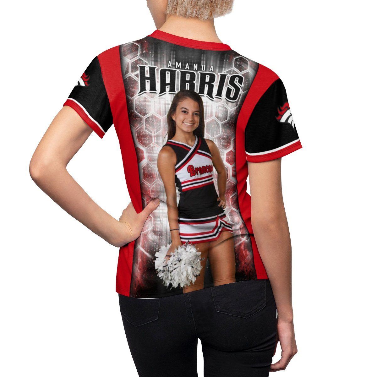 Honeycomb - V.5 - Extreme Sportswear Women's Cut & Sew Template-Photoshop Template - PSMGraphix