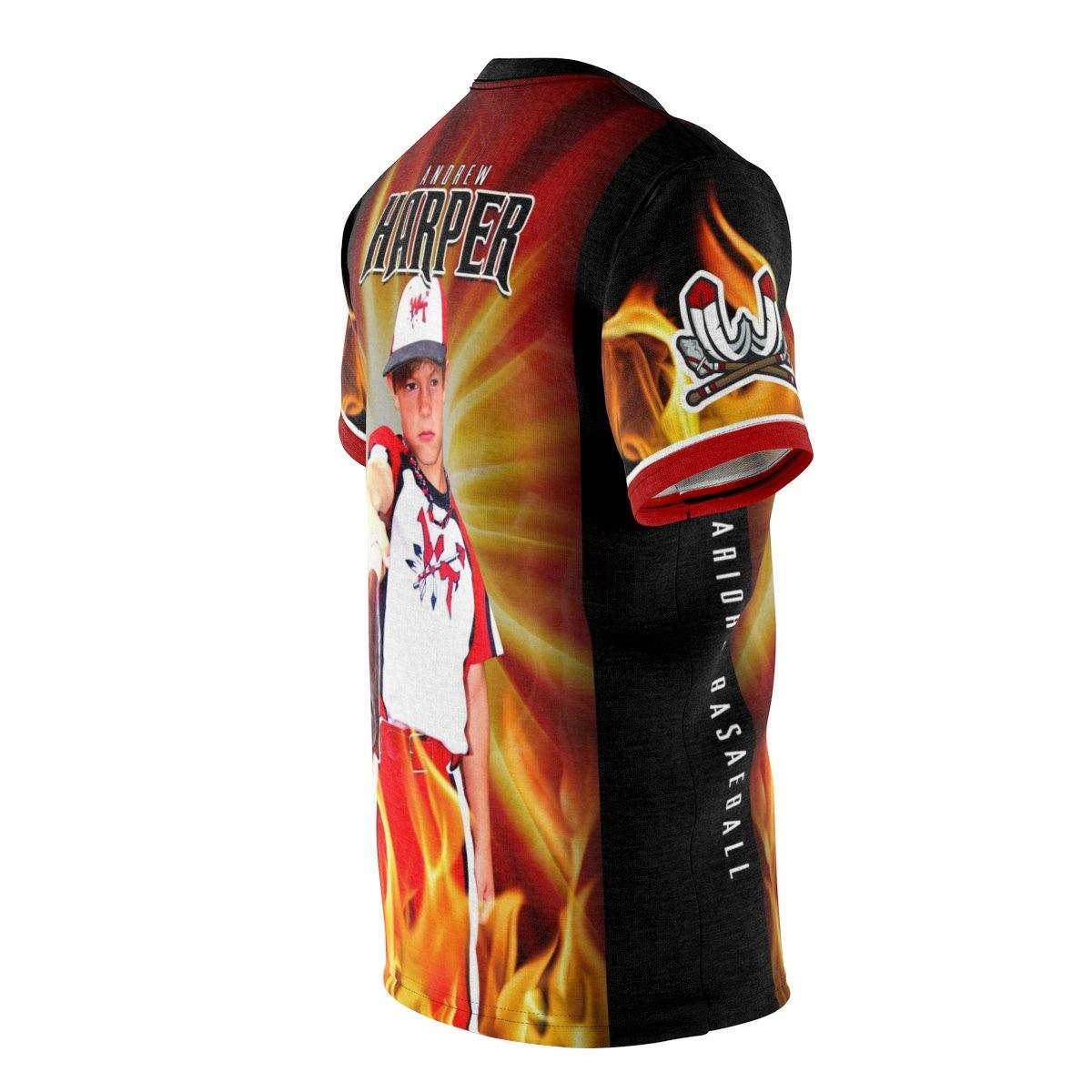 Burn - V.1 - Extreme Sportswear Cut & Sew Shirt Template-Photoshop Template - Photo Solutions