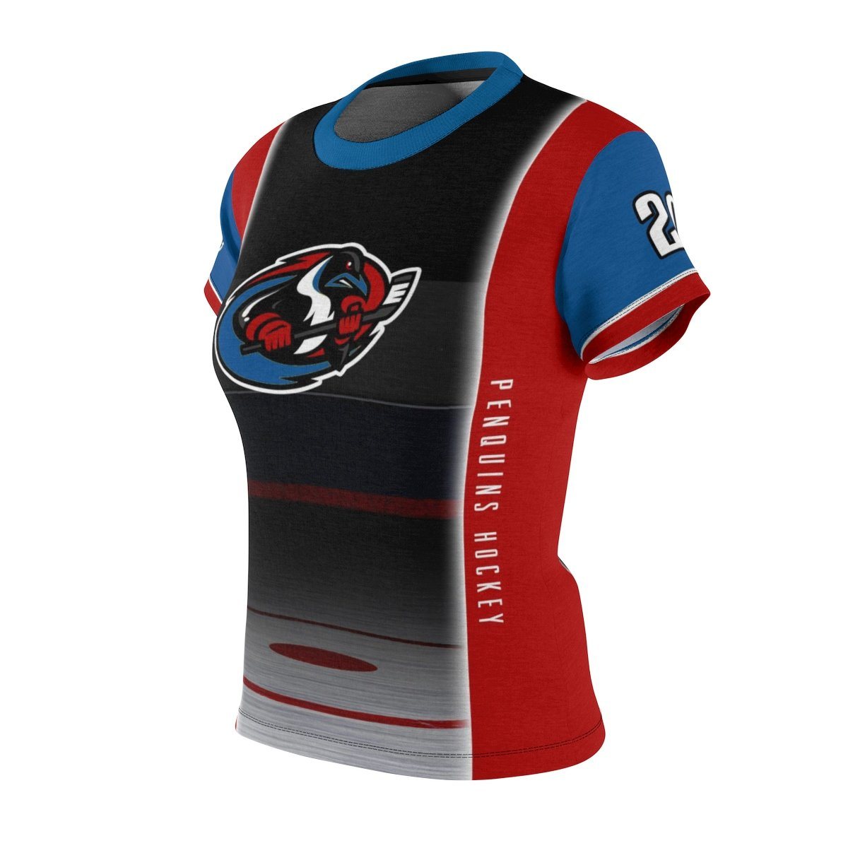Face Off - V.2 - Extreme Sportswear Women's Cut & Sew Template-Photoshop Template - Photo Solutions